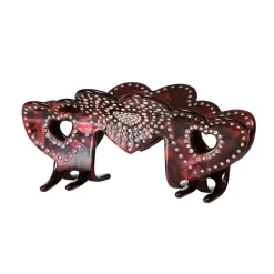 Esca Hårklemme, Maroon