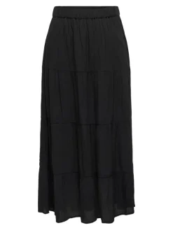 Esme Life Midi Nederdel, Black, S