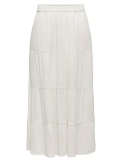 Esme Life Midi Nederdel, Cloud Dancer, L