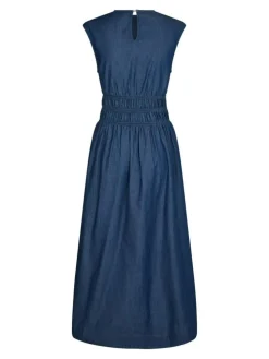 Esmy Denim Kjole, Blue, 38