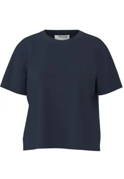 Essential Boxy T-shirt, Dark Sapphire, S