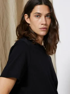 Essential Boxy T-shirt, Sort, M