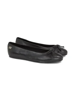 Essential Leather Ballerina, Black, 41