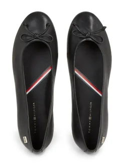 Essential Leather Ballerina, Black, 41