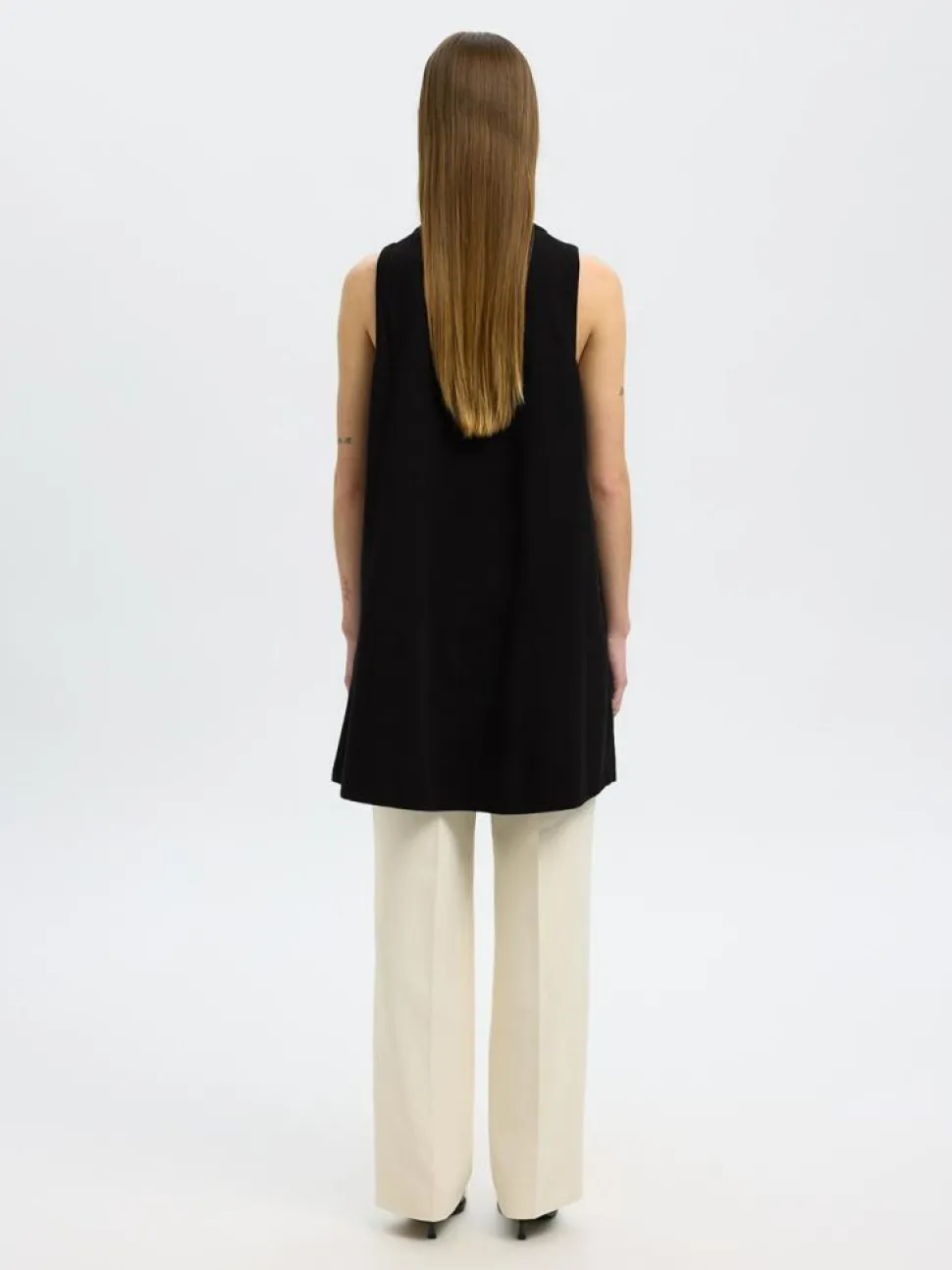 Essential Tank Kjole, Black, S