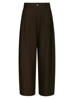 Essiall Structure Bukser, Dark Brown, 38