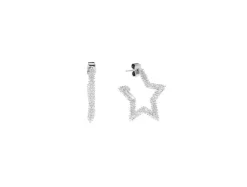 Etoile Petie Øreringe, Silver Plated