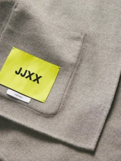 Eve Wool Blend Jakke, Greige, M