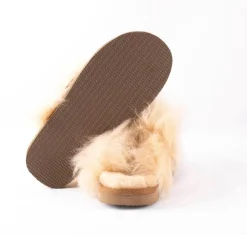 Evelina Slippers, Chestnut, 41