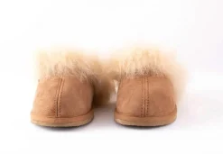 Evelina Slippers, Chestnut, 41