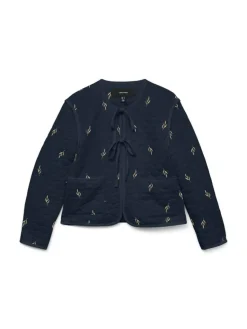 Evelyn Short Jakke, Navy Blazer, XL