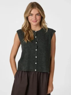 Everest Knit Vest, Antracit, 34
