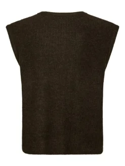 Everest Knit Vest, Brown, 34