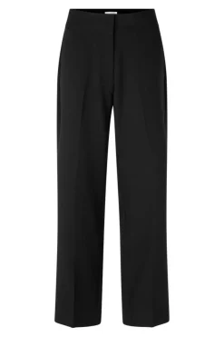 Evie Classic Bukser, Black, S