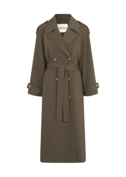 EvieMD Trenchcoat, Espresso, XS