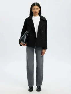 Falma Jakke, Black, 42