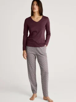 Favourites Ground Natbukser, Laurel Green Print, S