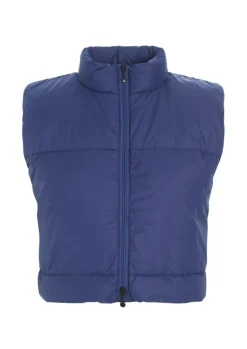 Feather Down Kort Vest, Twilight Blue, L