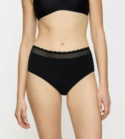 Feel of Modal Midi Trusser, Black, L