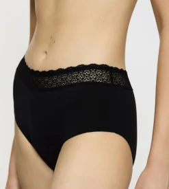 Feel of Modal Midi Trusser, Black, L