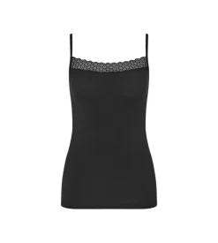 Feel of Modal Spaghetti Top, Black, XS