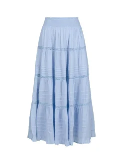 Felicia S Voile Nederdel, Light Blue, 36