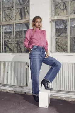 Femme Hip Jeans, Denim Blue, XL