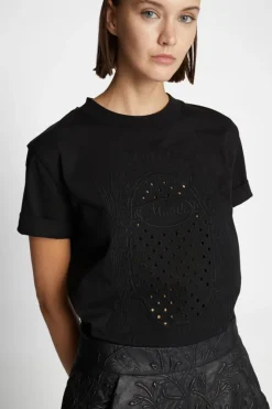 Fenella T-shirt, Black, 36