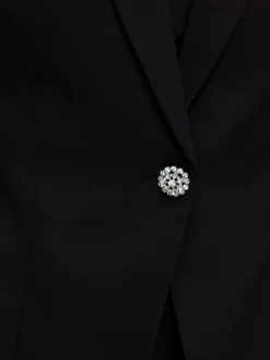 Filia Fitted Blazer, Black, 42