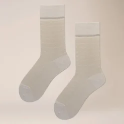 Fine Love Strømper, Off White, 39-42