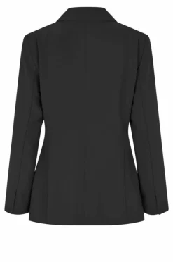 Fique Fitted Blazer, Black, L