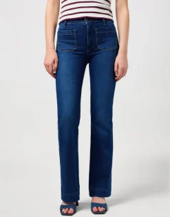 Flare Jeans, Dark Wash, W28/L30