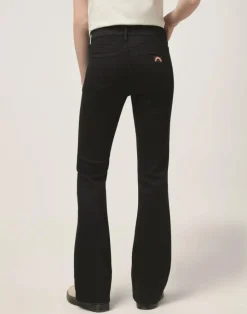 Flare Jeans, Retro Black, W32/L32