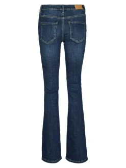 Flash Flared Jeans, Dark Blue Denim, XS/L32