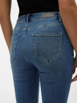 Flash Flared Jeans, Medium Blue Denim, XS/L32