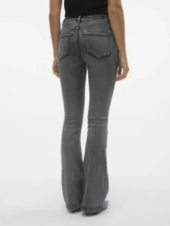 Flash Flared Jeans, Medium Grey Denim, XL/L32