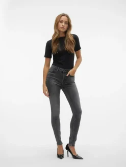 Flash Skinny Jeans, Medium Grey Denim, L/L32