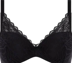 Floral Touch BH, Black, 85E