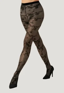 Floret Tights, Black, XL