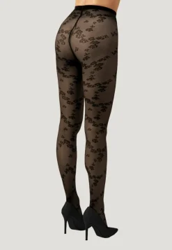 Floret Tights, Black, XL