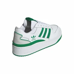 Forum Bold Stripes Sneakers, White/Green, 37 1/3