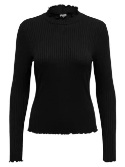 Fransiska Bluse, Black, M