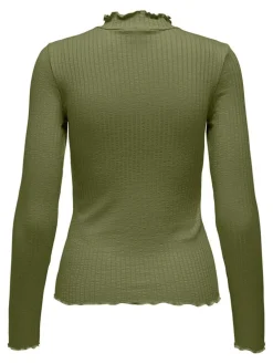 Fransiska Bluse, Olive Branch, M