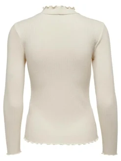 Fransiska Bluse, Whitecap Gray, M