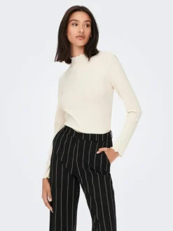 Fransiska Bluse, Whitecap Gray, M