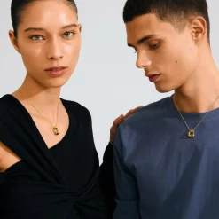 Free Halskæde, Gold Plated, 38+9 cm