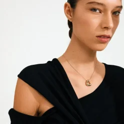 Free Halskæde, Gold Plated, 38+9 cm