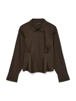 Friba Cuff Skjorte, Chocolate Torte, L