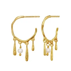 Fricka Øreringe, Gold Plated