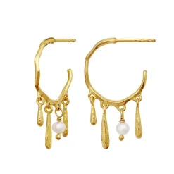 Fricka Øreringe, Gold Plated